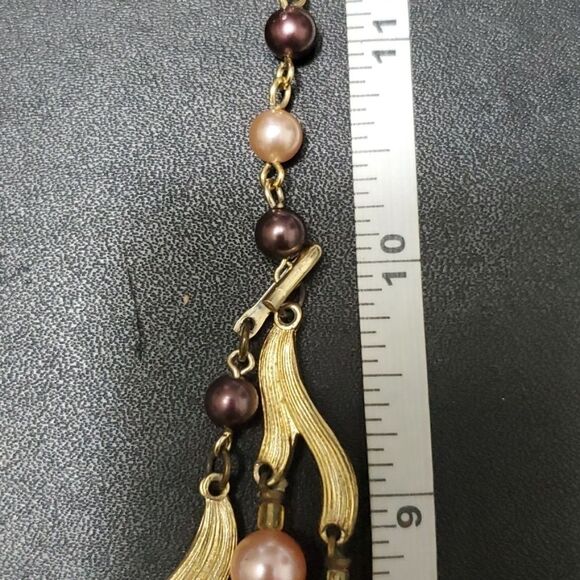 Vintage double strand beaded necklace - Picture 11 of 12